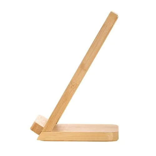 Bamboo wireless charger 10W B'RIGHT, phone stand | Wilder