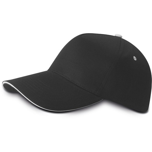 5 PANEL SANDWICH CAP IN 100% COTTON
