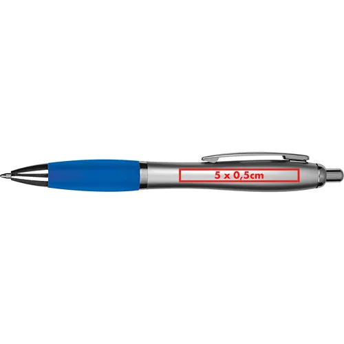 Ball pen with satin finish