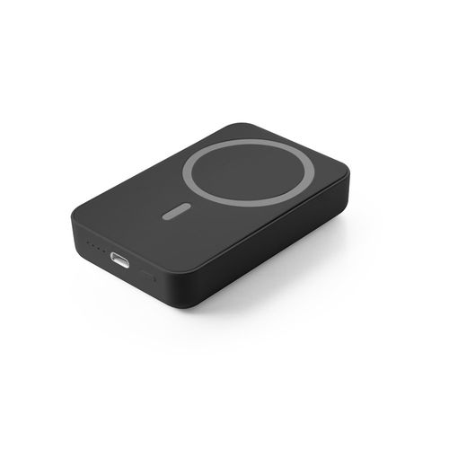 AMPERE 10. Magnetyczny power bank 10 000 mAh z superszybką ładowarką bezprzewodową 15 W wykonany w ABS pochodzącego z recyklingu (100% rABS) AMPERE 10. Magnetyczny power bank 10 000 mAh z superszybką ładowarką bezprzewodową 15 W wykonany w ABS pochodzącego z recyklingu (100% rABS)