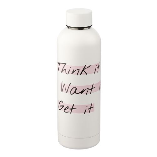 Gerecyclede dubbelwandige RVS fles (500 ml) Isaiah
