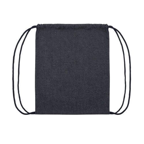 Impact AWARE™ recycled denim drawstring backpack Impact AWARE™ recycled denim drawstring backpack