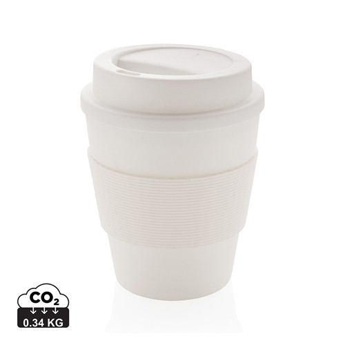 Herbruikbare koffiebeker met schroefdop 350ml