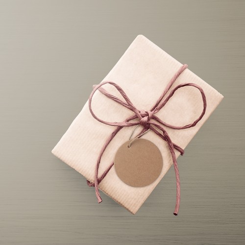 ETIQUETTES KRAFT PACK 100