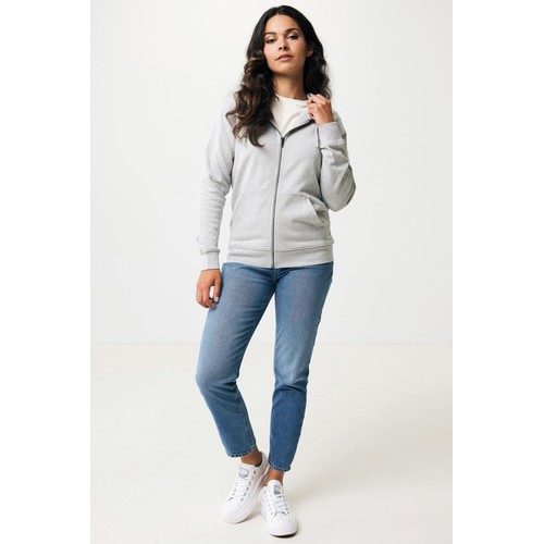 Felpa con cappuccio IQONIQ Abisko in cotone riciclato e zip Felpa con cappuccio IQONIQ Abisko in cotone riciclato e zip