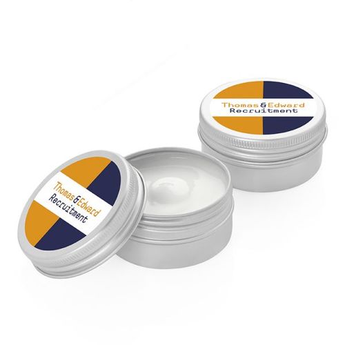 Aloe Vera Hand Cream in an Aluminium Tin, 30ml Aloe Vera Hand Cream in an Aluminium Tin, 30ml