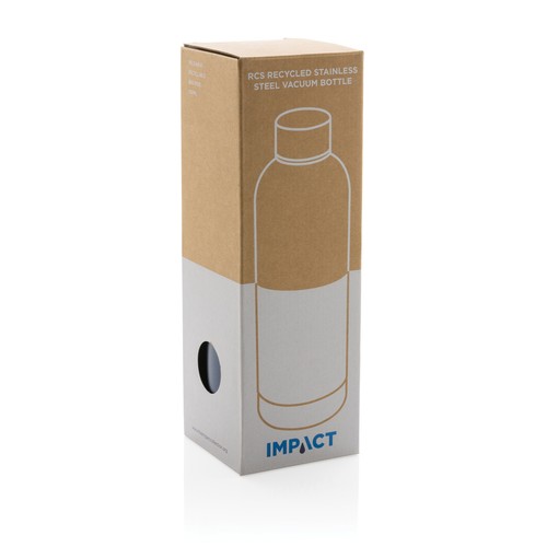 Bottiglia termica Impact in acciaio riciclato RCS 500ml