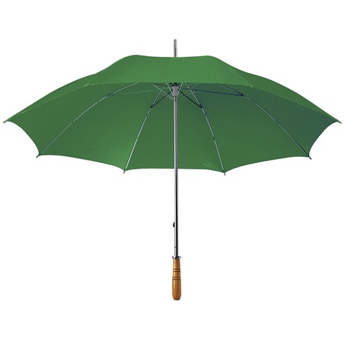 Parapluie Golf , fût en métal, poignée en bois