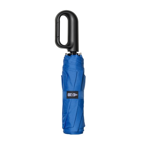 Automatic R-PET umbrella with carabiner handle