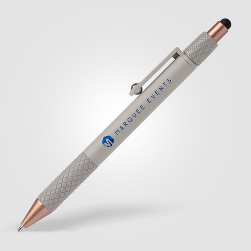 Penna Nora antistress con stylus in plastica