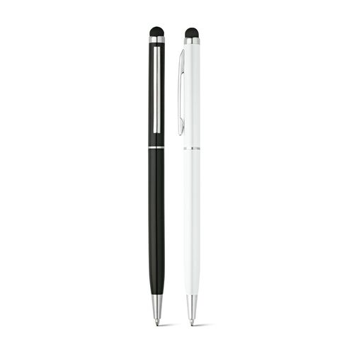 ZOE BK. Ball pen with touch tip in aluminium ZOE BK. Ball pen with touch tip in aluminium