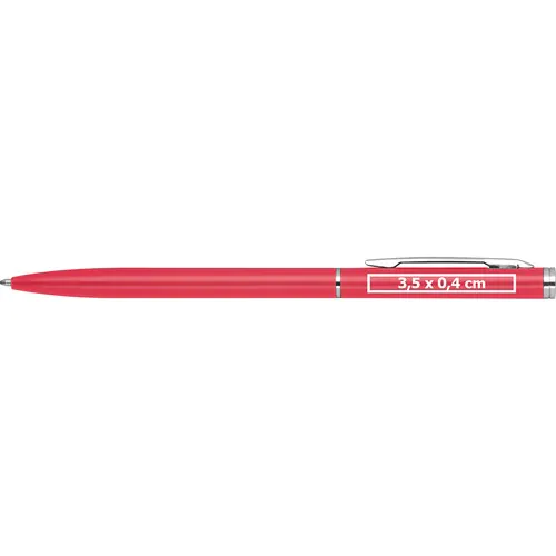 Penna elegante a sfera in metallo CRYSTAL