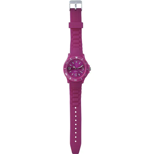 RELOJ ANALÓGICO PERSONALIZABLE EN PLÁSTICO Y SILICONA