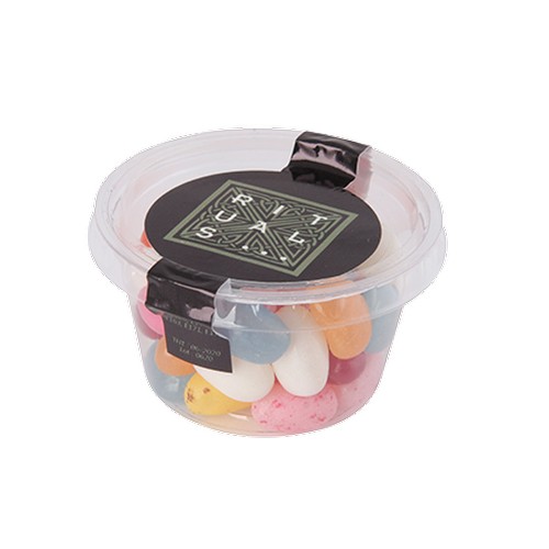 Transparent biodegradable pot
