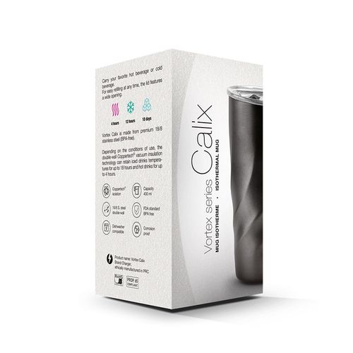 ISOLIERBECHER AUS EDELSTAHL MIT DOPPELWAND 40 cl - CALIX ISOLIERBECHER AUS EDELSTAHL MIT DOPPELWAND 40 cl - CALIX