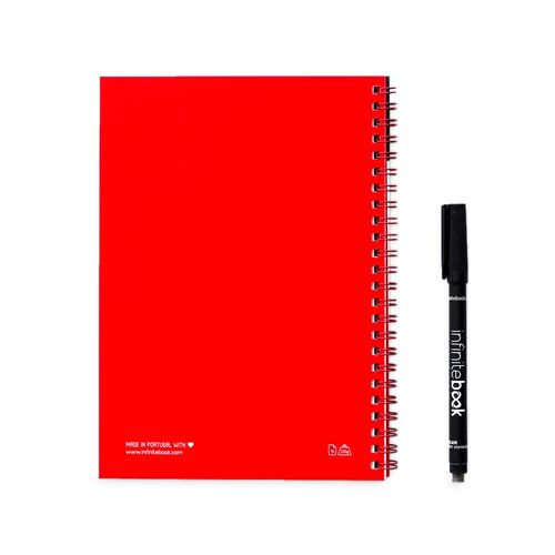 INFINITEBOOK PLAIN A5. A5 Infinitebook with flexible cover and 15 plain whiteboard pages INFINITEBOOK PLAIN A5. A5 Infinitebook with flexible cover and 15 plain whiteboard pages