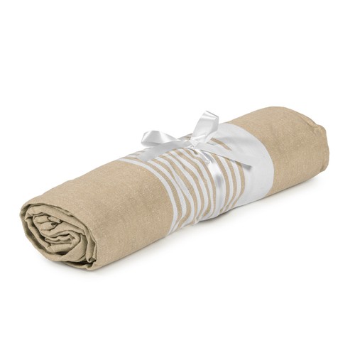 COUVERTURE DE PLAGE EN COTON ET POLYESTER