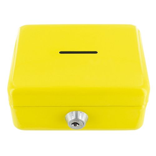 TIRELIRE BOITE METALLIQUE A CLE