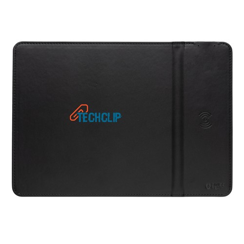 Swiss Peak RCS recycled PU 10W wireless charging mousepad Swiss Peak RCS recycled PU 10W wireless charging mousepad