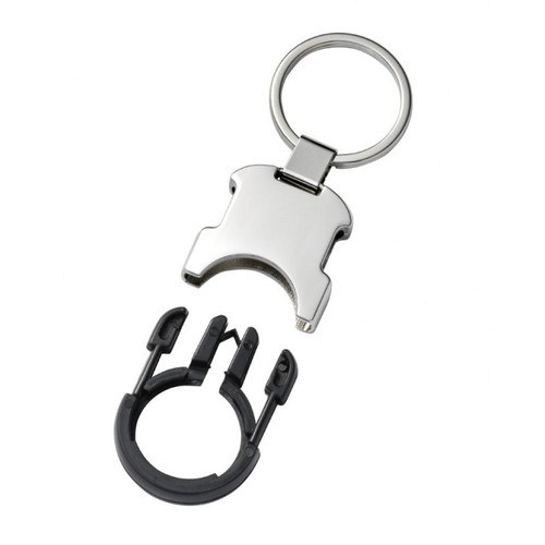 KEYCHAIN TROLLEY COIN CLICK KEYCHAIN TROLLEY COIN CLICK