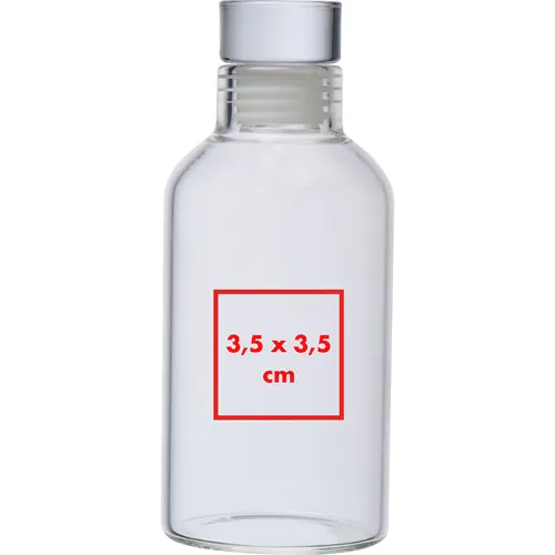 Glass drinking bottle, 300 ml Glass drinking bottle, 300 ml