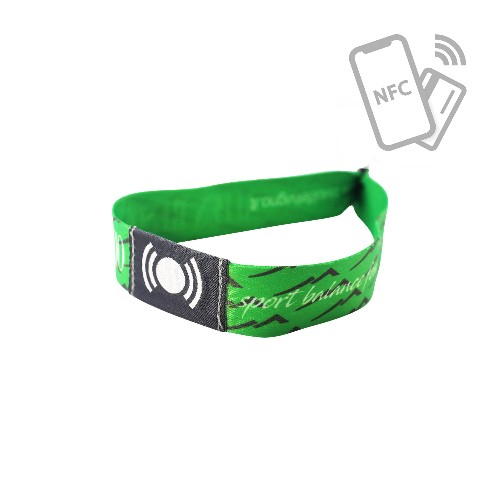 Bracelet en polyester avec fermoir en plastique Bracelet en polyester avec fermoir en plastique