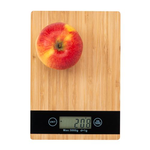 Digital bamboo kitchen scale