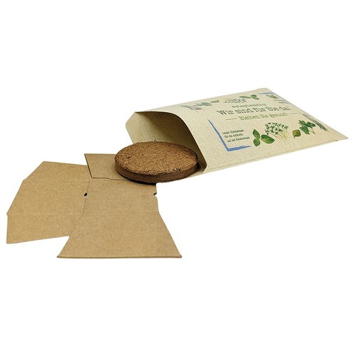 "Make-a-Wish" Seed Planting Kit - (Grass paper) Cress