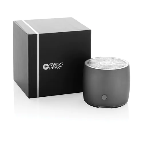 Enceinte 3W aluminium recyclé RCS Swiss peak