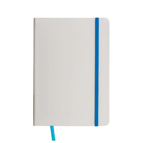 Bloc note avec élastique et feuille de papier à ligne Bloc note avec élastique et feuille de papier à ligne