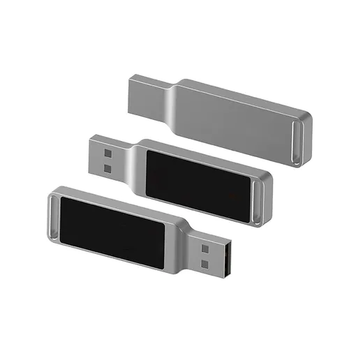 USB-stick LED 11 USB 2.0 COB 64 GB zilver
