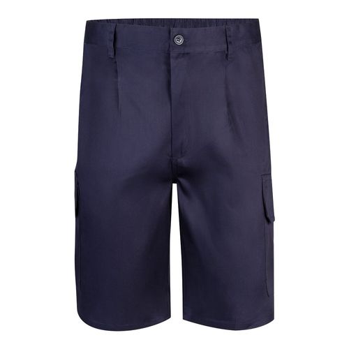 VL CHIONE. Bermuda sergé, multipoches (200g/m²), en coton (35%) et polyester (65%)