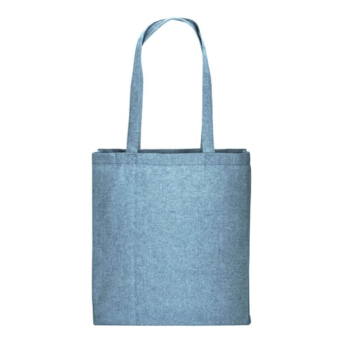 Baumwoll-Shopper aus recyceltem Material (150 g/m2) mit langen Griffen Baumwoll-Shopper aus recyceltem Material (150 g/m2) mit langen Griffen