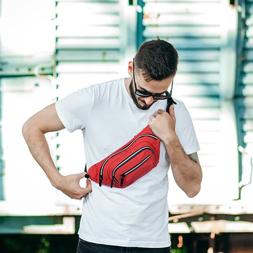 300D RPET MULTIPOCKETS WAIST-BAG 300D RPET MULTIPOCKETS WAIST-BAG