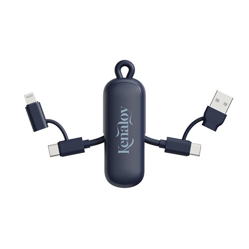 Câble 100W porte-clés 4-en-1 Urban Vitamin Dublin Câble 100W porte-clés 4-en-1 Urban Vitamin Dublin