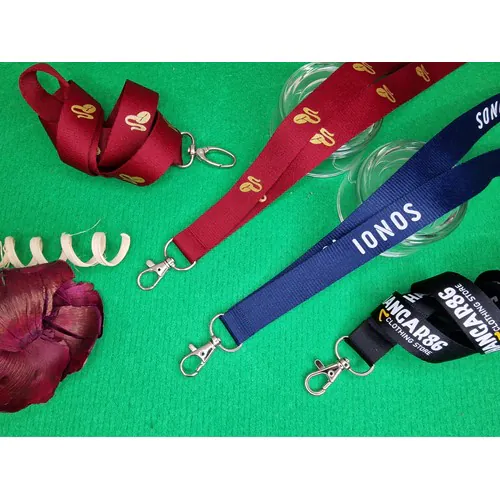 Deep Woven Nylon Lanyard
