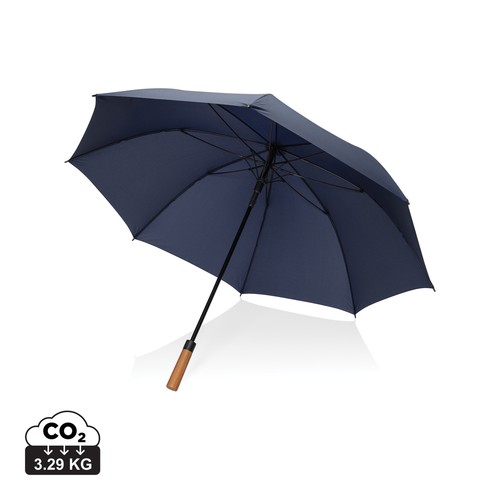 Parapluie 30" en rPET Aware™ et poignée en acacias