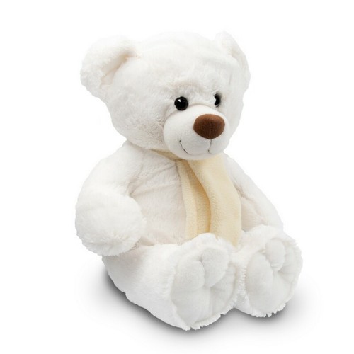 Plush teddy bear | Monty White Plush teddy bear | Monty White