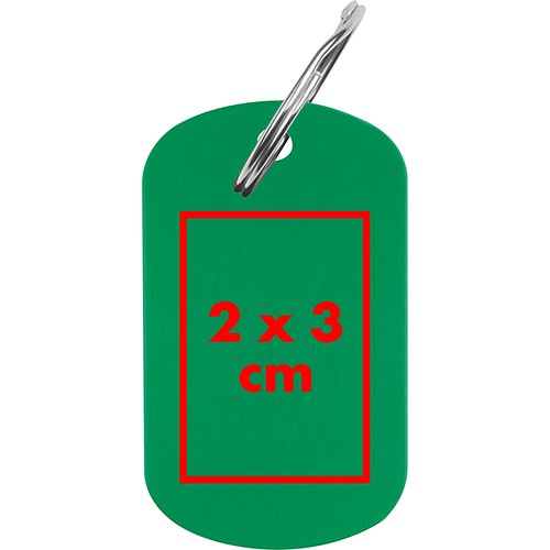 Piastra metallica per portachiavi LIESELOTTE