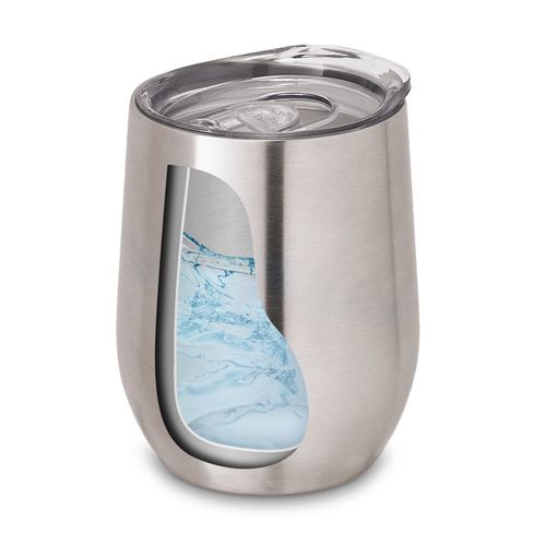 RONDE. Roestvrijstalen reisbeker 400 ml RONDE. Roestvrijstalen reisbeker 400 ml