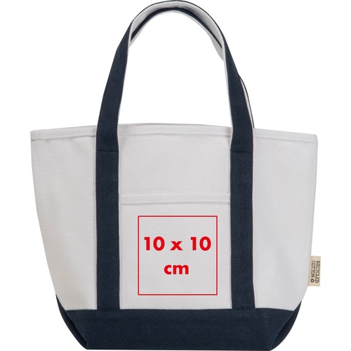 Petit cabas en coton recyclé