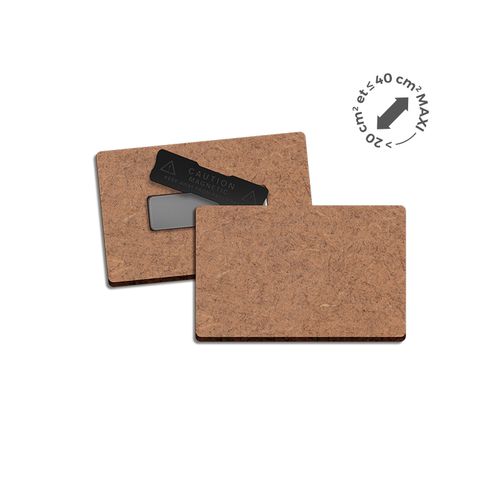 3MM THICK MDF BADGE WITH MAGNET (20 TO 40CMv)