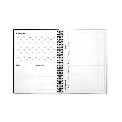 STARTER KIT INFINITE PLANNER A5. Il set include un "Infinity Diary", un kit di pulizia, un pennarello e un porta pennarello STARTER KIT INFINITE PLANNER A5. Il set include un "Infinity Diary", un kit di pulizia, un pennarello e un porta pennarello