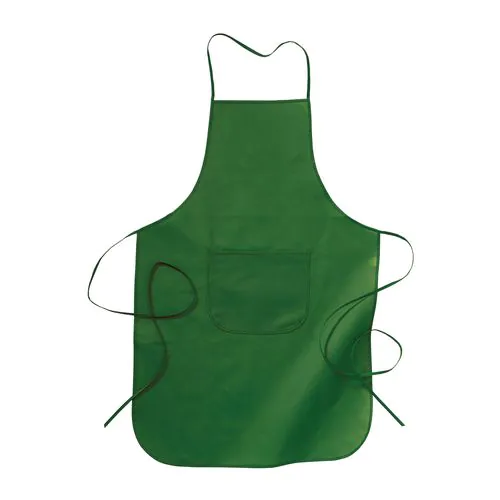 Grembiule lungo in TNT (80g/m2), con tasca frontale 60x90 cm