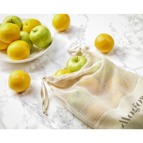 Natura Organic Mesh Bag (120 g/m²) fruit bag Natura Organic Mesh Bag (120 g/m²) fruit bag