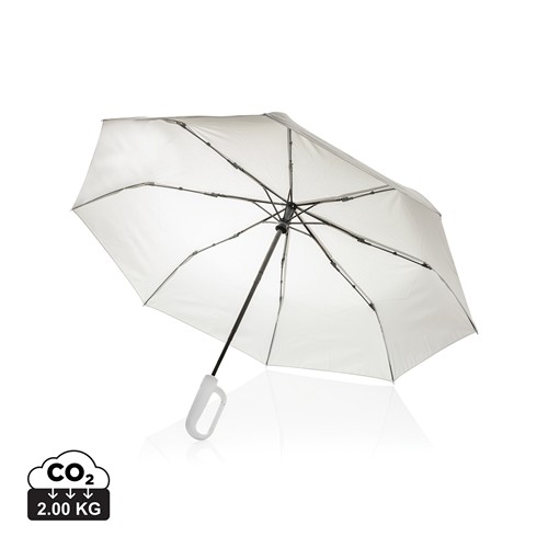 Parapluie 21'' avec mousqueton en rPET AWARE™ Yara Parapluie 21'' avec mousqueton en rPET AWARE™ Yara