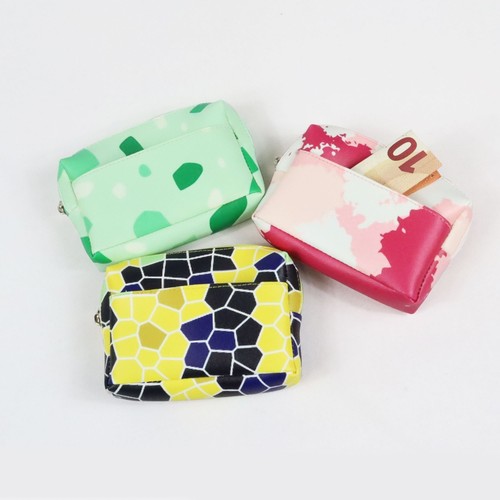 BASIC NAPA CARD PURSE/CUSTOMIZABLE COIN PURSE