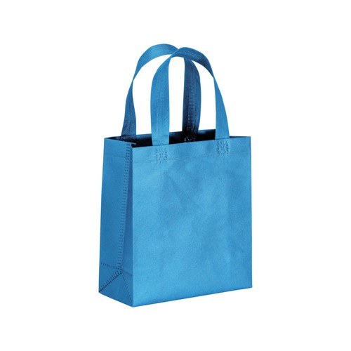 TNT 80 g/m2 Mini-Shopper mit Seitenfalte, kurze Griffe TNT 80 g/m2 Mini-Shopper mit Seitenfalte, kurze Griffe