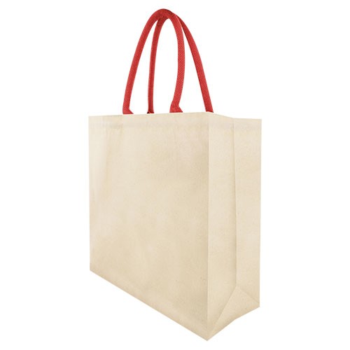 Cotton canvas 320gr/m² shopper bag, natural color Deutzia Cotton canvas 320gr/m² shopper bag, natural color Deutzia
