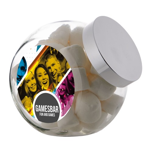 Large glass jar 2 liter